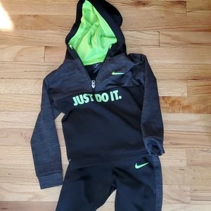 Toddler Nike Dri Fit Hoodie and pants